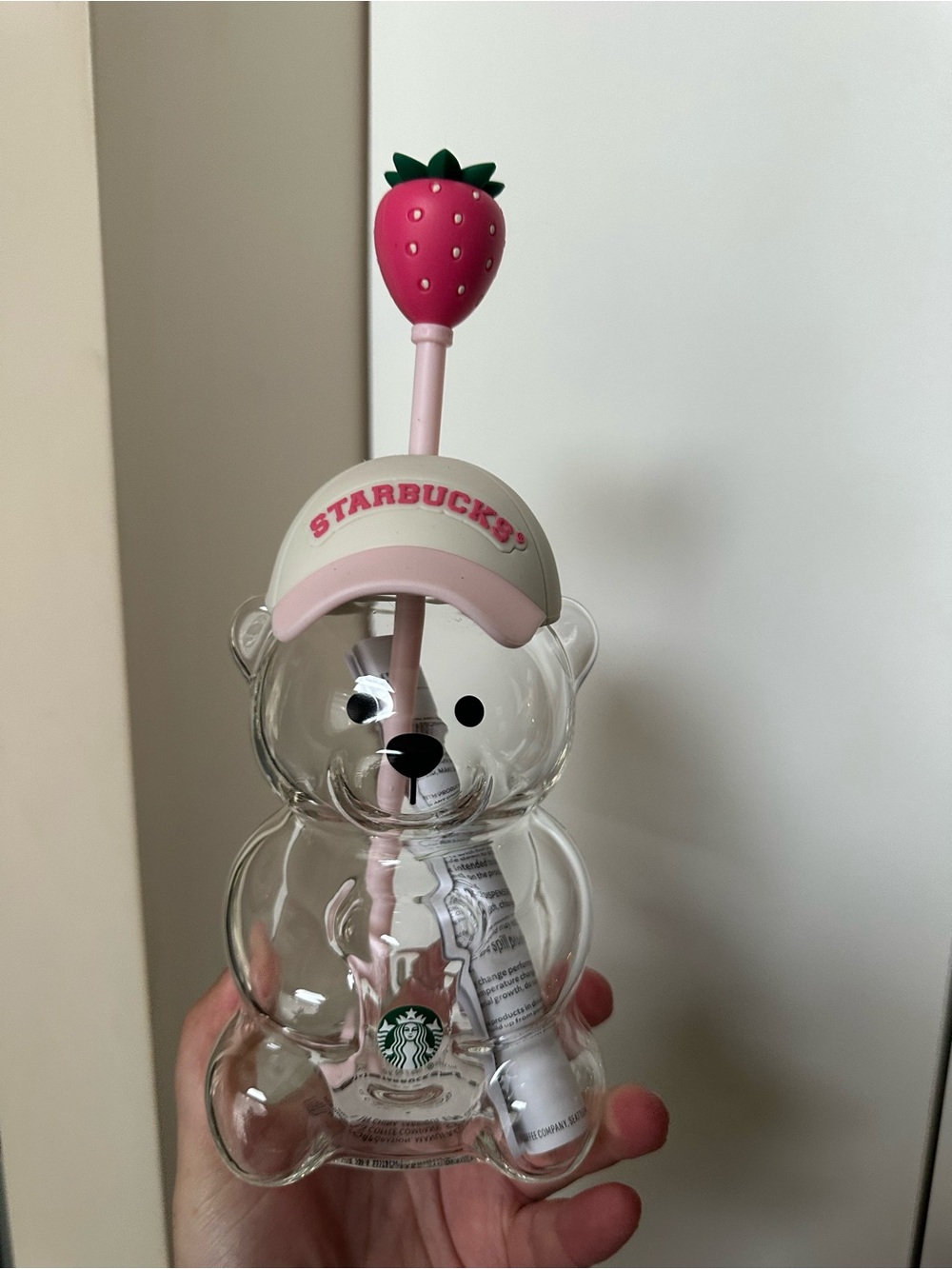 Starbucks Strawberry 🍓 BEARista cold cup 20oz - Picture 6 of 7
